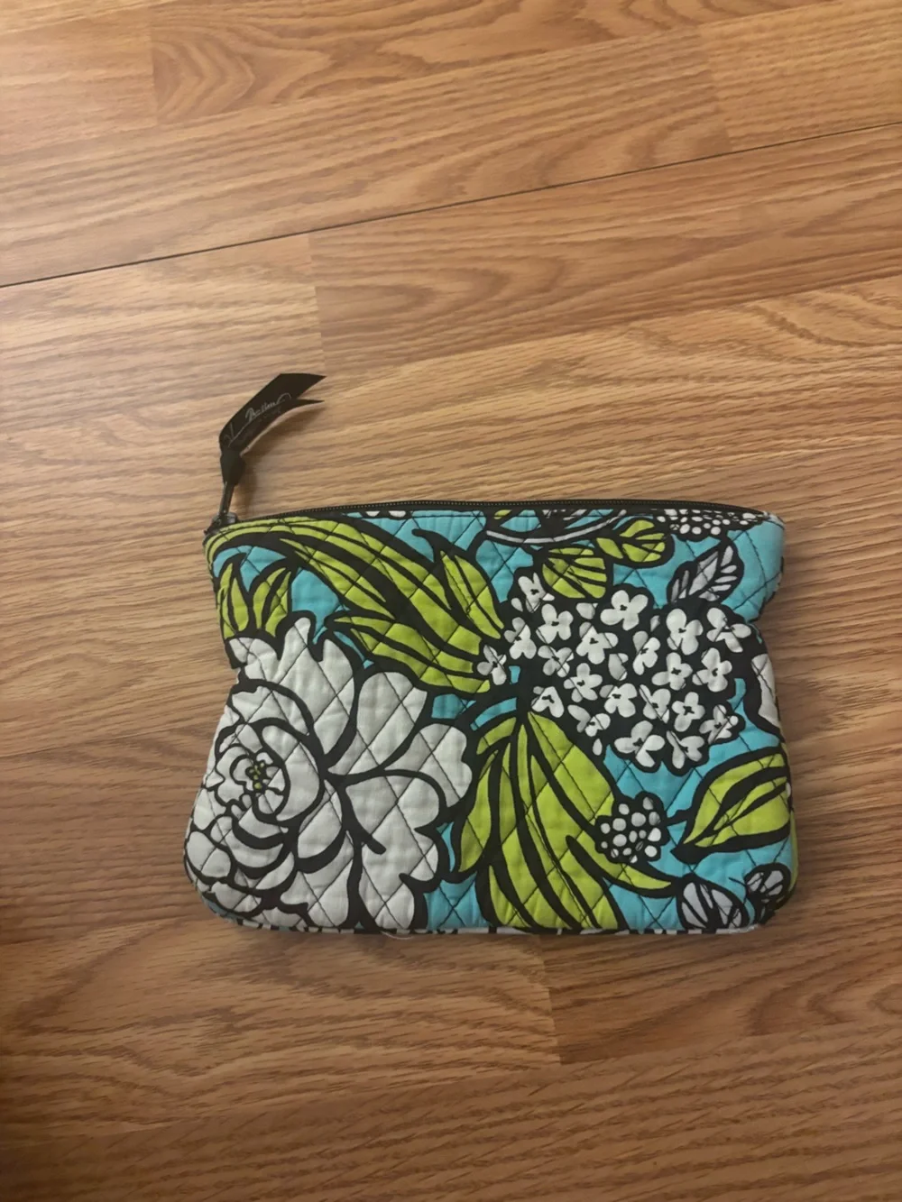 Vera Bradley Retired Print Island Blooms Wallet/Cosmetic Pouch